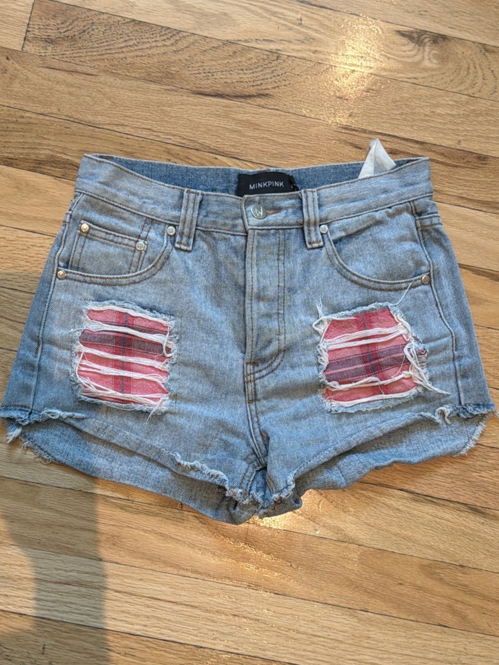 Minkpink x Christina Perri Patch Shorts